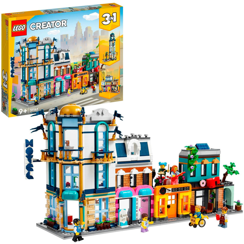 Load image into Gallery viewer, Lego creator 3-in-1 - hoofdstraat constructiespeelgoed (31141)