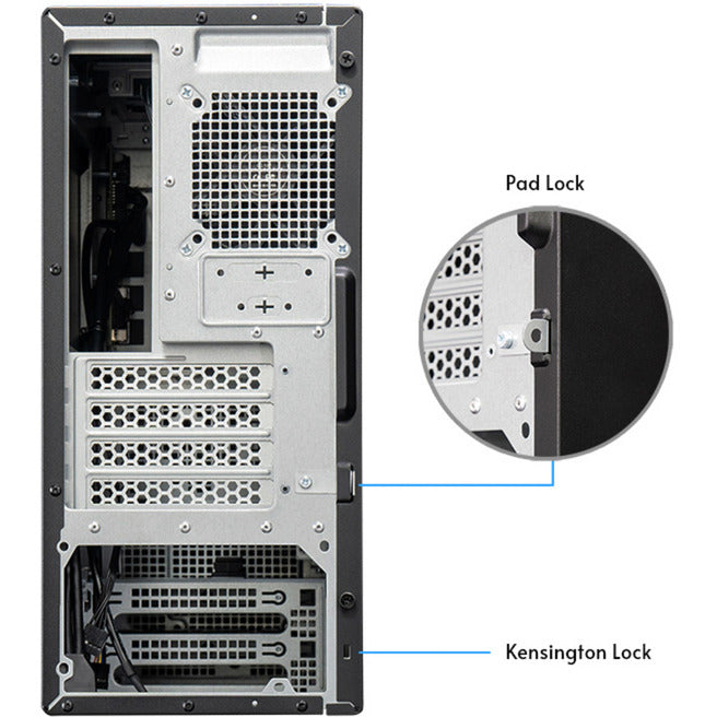 Afbeelding laden in galerijviewer, Chieftec uni bs-20b-op mini tower behuizing (zwart | 3x usb-a | 1x usb-c)