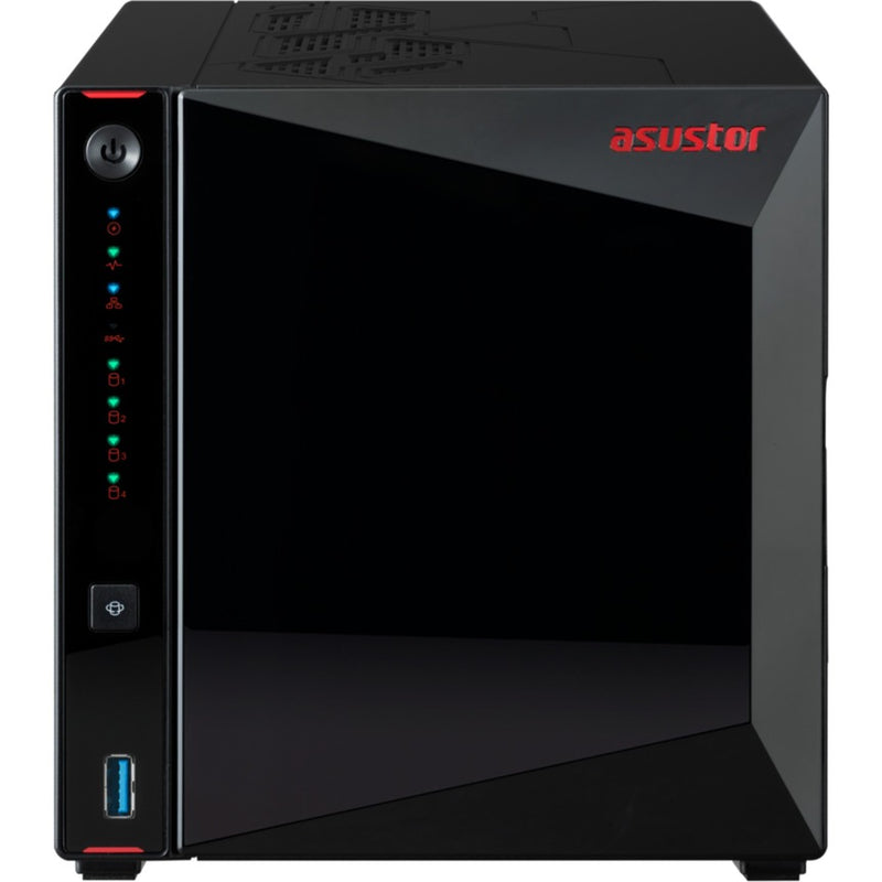 Load image into Gallery viewer, Asustor nimbustor 4 as5404t nas (zwart, 2x lan, usb, hdmi)