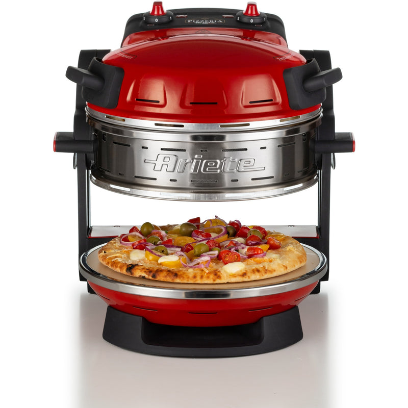 Afbeelding laden in galerijviewer, Ariete dubbele pizzaoven 0927 00 (rood)