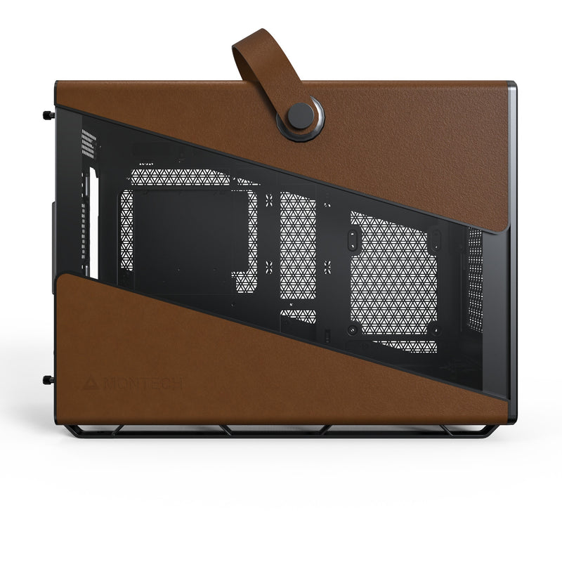 Load image into Gallery viewer, Montech heritage midi tower behuizing (zwart beige | 2x usb-a | 1x usb-c)