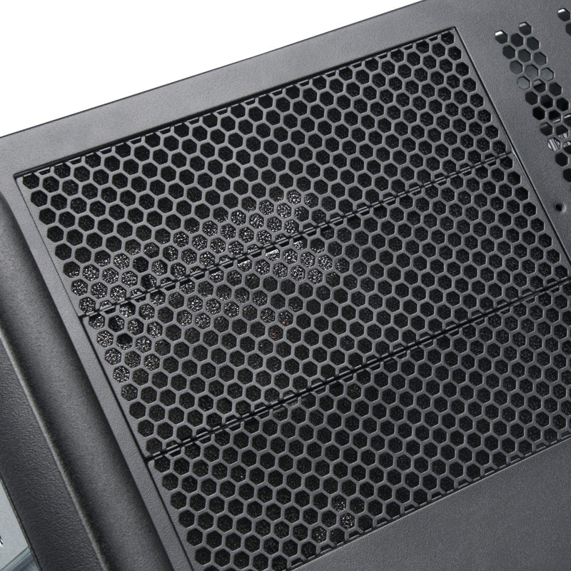 Load image into Gallery viewer, Silverstone rm41-506 rack behuizing (zwart | 2x usb-a 3.2 (5 gbit s))
