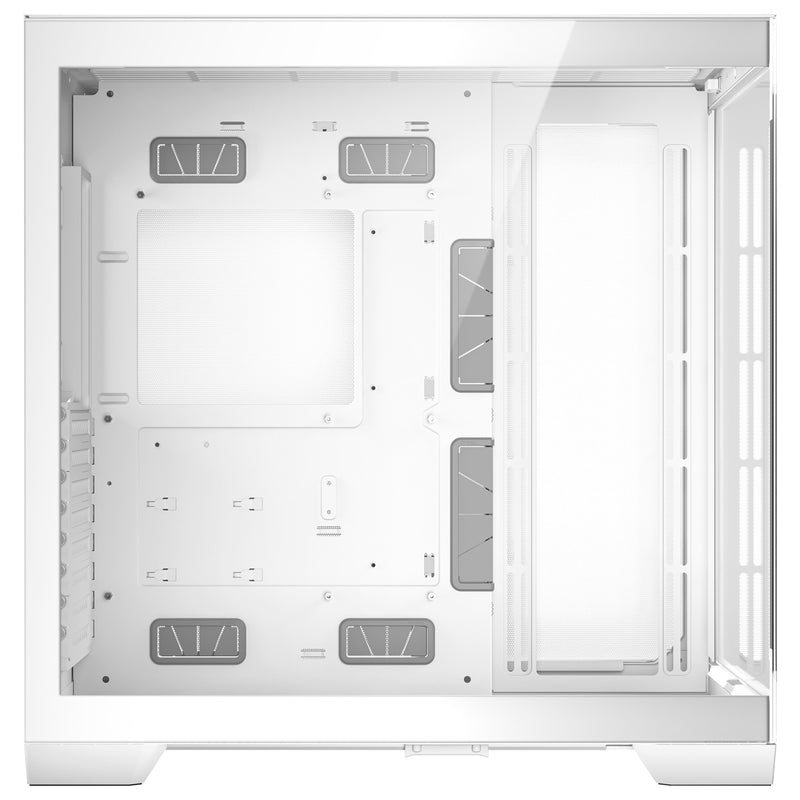 Load image into Gallery viewer, Antec c8 midi tower behuizing (wit zilver | 2x usb-a | 1x usb-c | tempered glass)