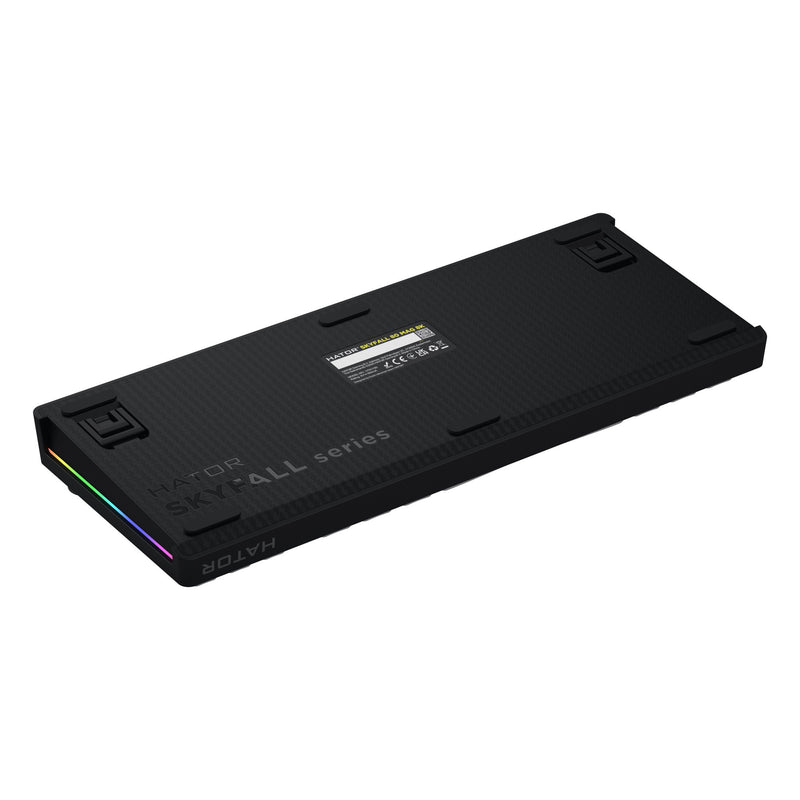 Load image into Gallery viewer, Hator skyfall mag ultra 8k rgb mechanisch gaming toetsenbord (zwart, us lay-out (qwerty), hator aurum ice, 80% (tkl), rgb, double-shot pbt, hot-swap)