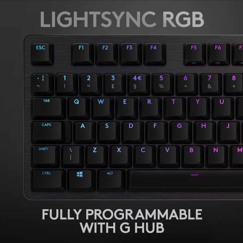 Load image into Gallery viewer, Logitech Logitech G512 CARBON LIGHTSYNC RGB Mechanical Gaming Keyboa