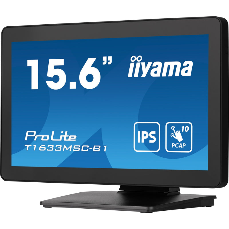 Load image into Gallery viewer, Iiyama prolite t1633msc-b1 15.6 touchscreen monitor (zwart, hdmi, displayport, 2x usb-a)