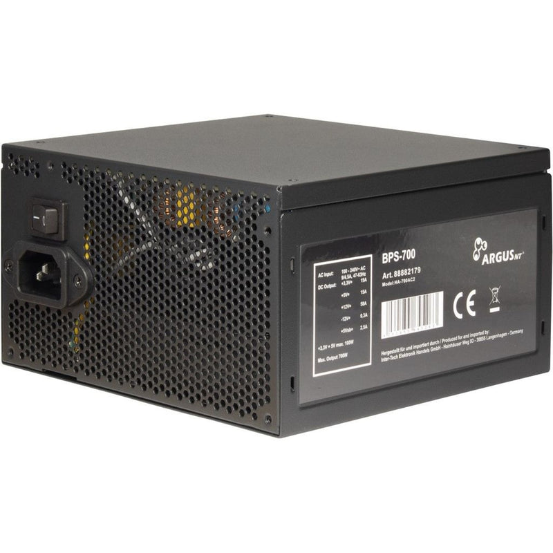 Load image into Gallery viewer, Inter-tech argus bps-700, 700 watt voeding (zwart, 4x pcie)