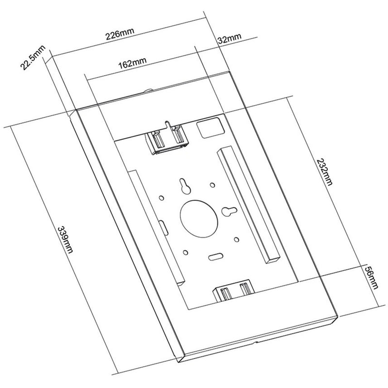 Load image into Gallery viewer, Neomounts wl15-650wh1 wand tablethouder wandmontage (wit)
