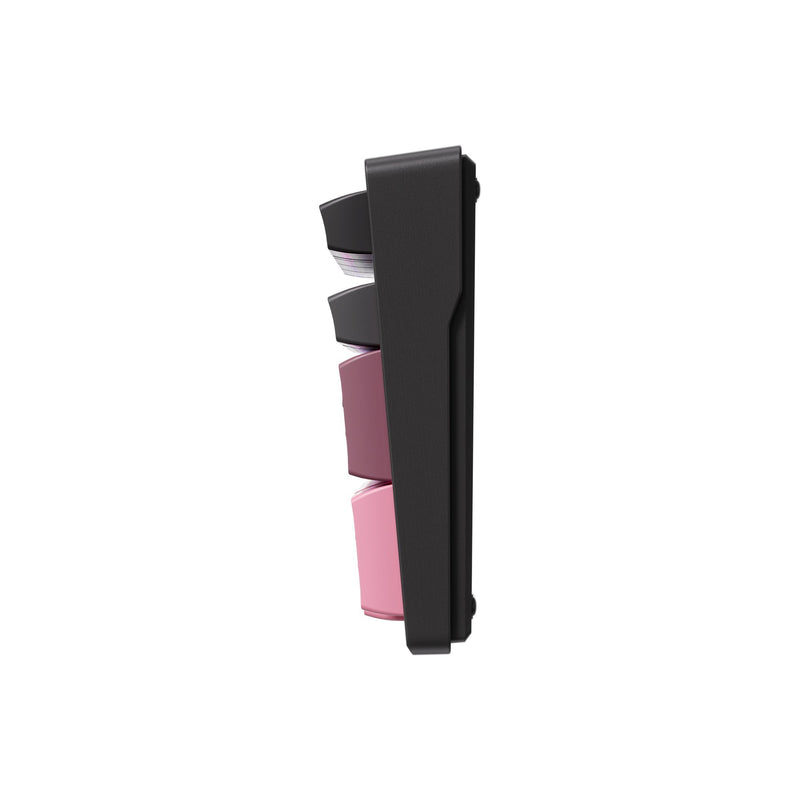 Afbeelding laden in galerijviewer, Mchose g98 pro black pink cabbage tofu v2 wireless tri-mode custom mechanical rgb gaming toetsenbord (zwart, us lay-out (qwerty), ktt cabbage tofu v2, rgb, hot swap, side engraved pbt, draadloos | bluetooth | usb-c)