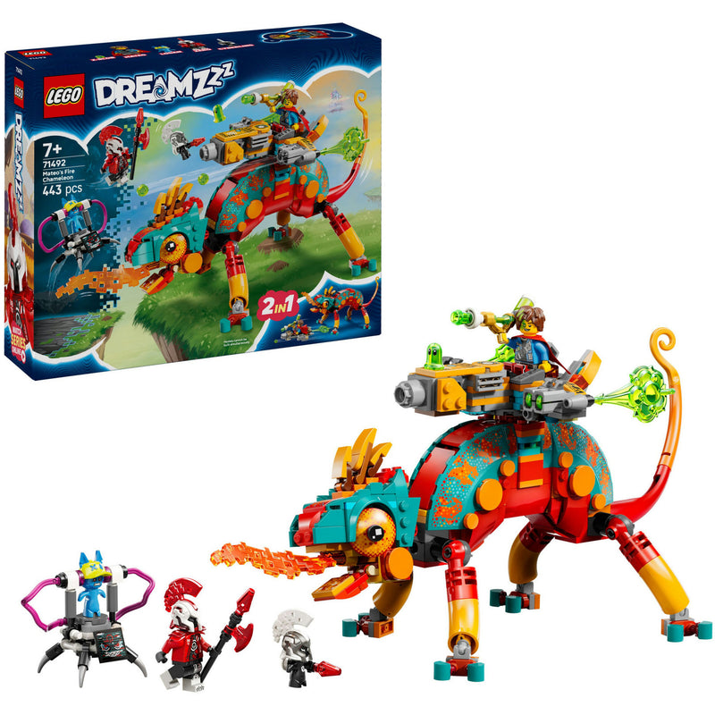 Load image into Gallery viewer, Lego dreamzzz 71492 mateo's vuurkameleon