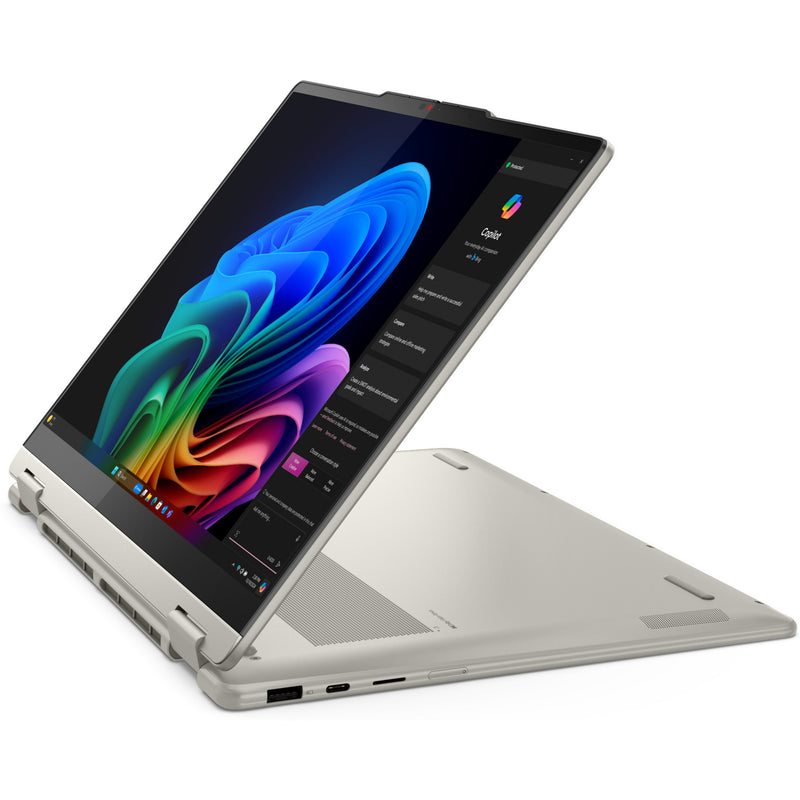 Afbeelding laden in galerijviewer, Lenovo yoga 7 2-in-1 14akp10 (83jr00atmh) 14 copilot+ laptop (aluminium | ryzen ai 7 350 | radeon 860m graphics | 16 gb | 512 gb ssd | touch)