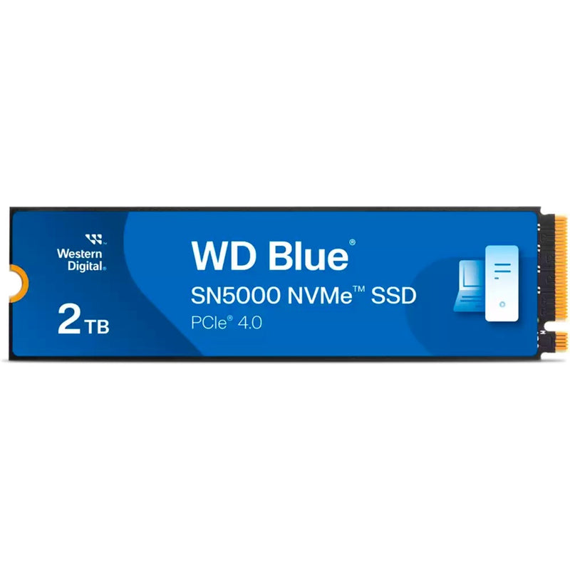 Afbeelding laden in galerijviewer, Wd blue sn5000 nvme 2 tb ssd (blauw, s200t4b0e, m.2 2280, pcie gen4 x4)