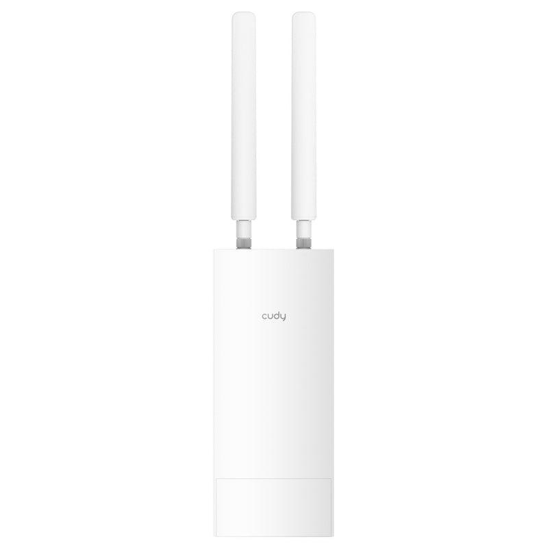 Afbeelding laden in galerijviewer, Cudy outdoor 4g lte cat 6 ac1200 wi-fi gigabit router (wit, poe, mesh, app)