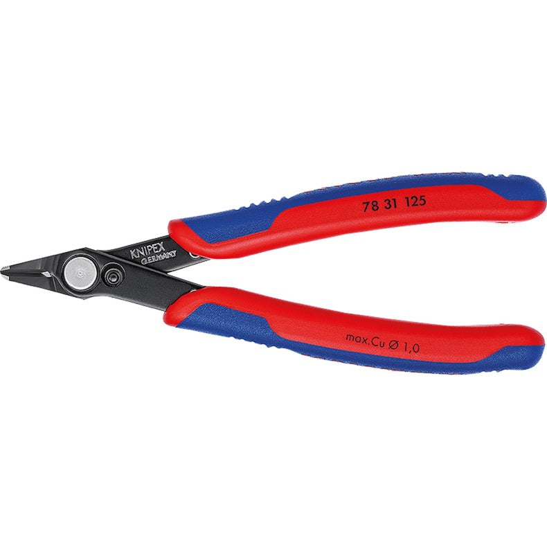 Load image into Gallery viewer, Knipex electronic super knips 78 31 125 elektronica-tang (blauw)