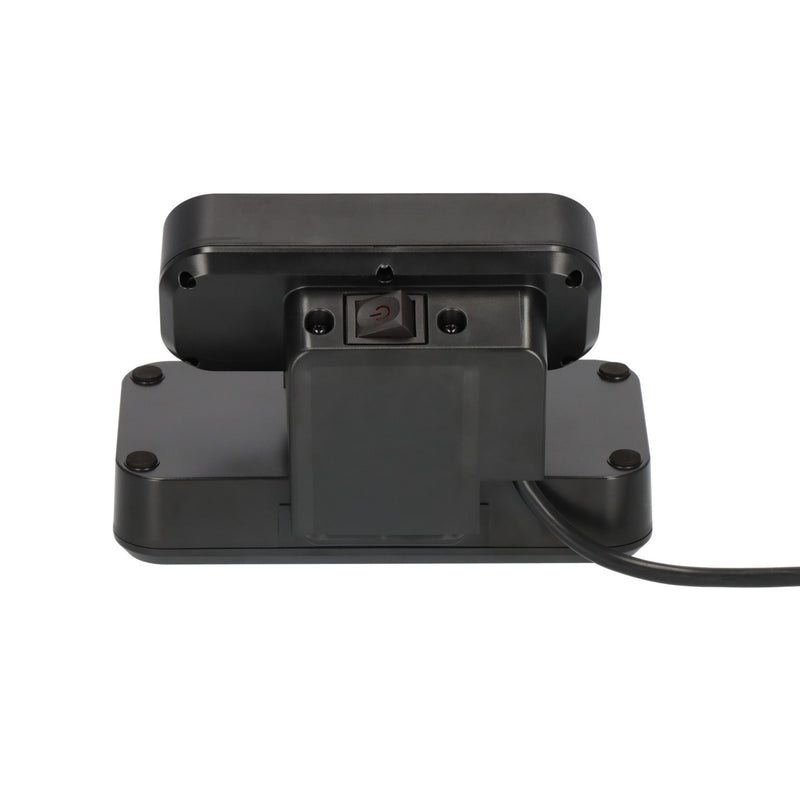 Load image into Gallery viewer, Brennenstuhl estilo duplex stekkerdoos met schakelaar en overspanningsbeveiliging stekkerdoos (zwart zilver, 1x usb c, 1x usb a)
