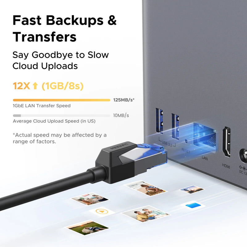 Load image into Gallery viewer, Ugreen nasync dh2300 (grijs, 1gbe, hdmi, usb)