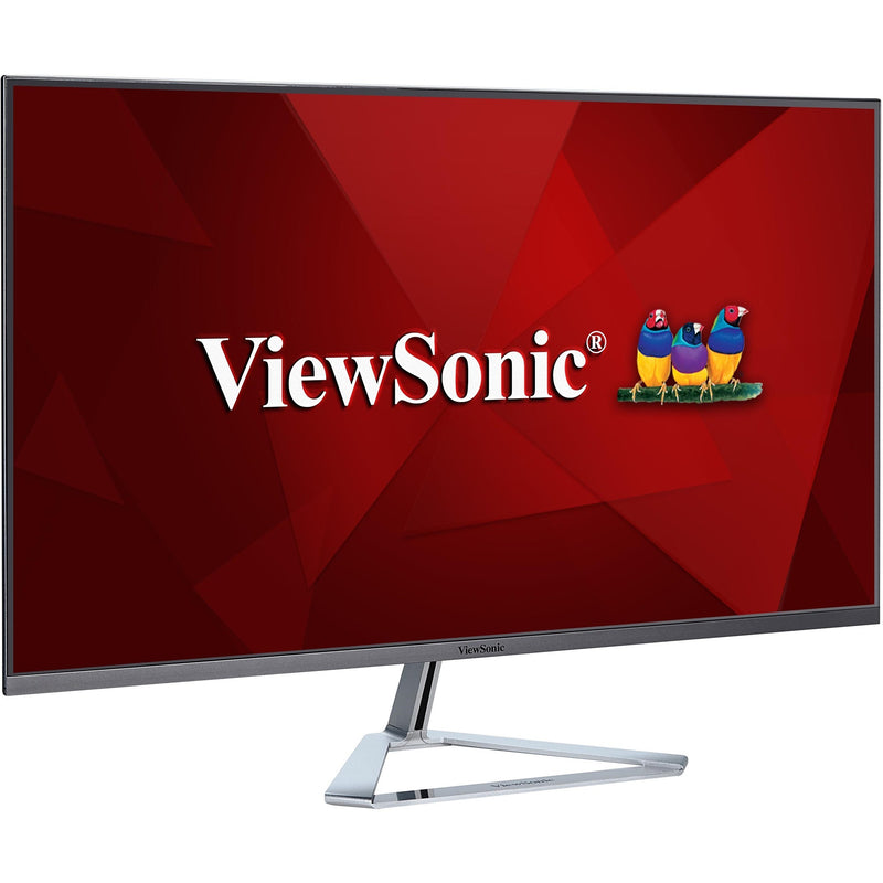 Load image into Gallery viewer, Viewsonic vx3276-mhd-3 31.5 monitor (zwart (mat) zilver, 1x hdmi, 1x displayport, vga, audio)
