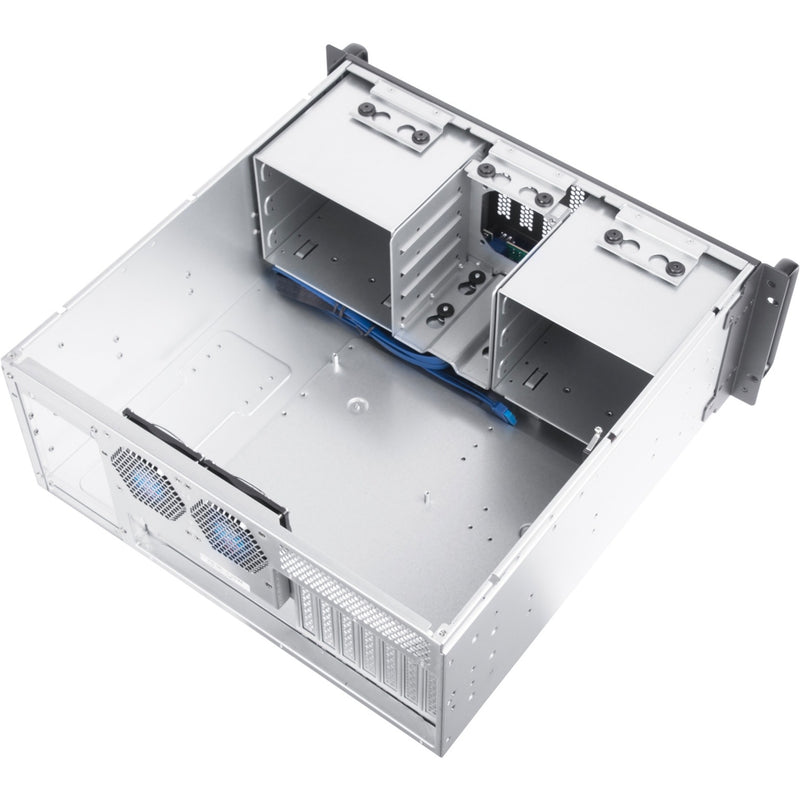 Load image into Gallery viewer, Silverstone rm41-506 rack behuizing (zwart | 2x usb-a 3.2 (5 gbit s))