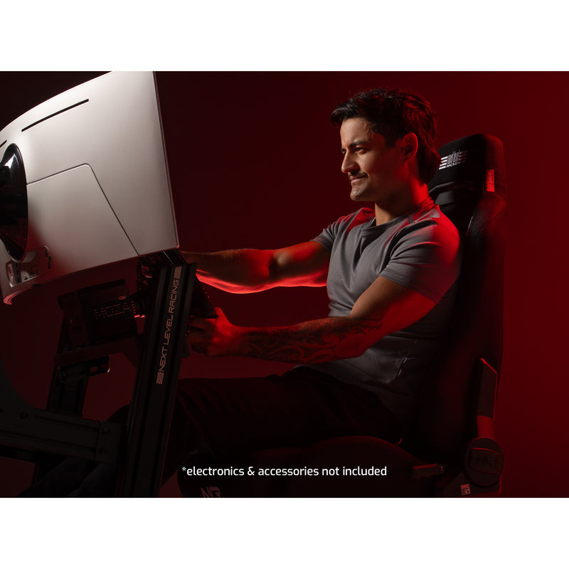 Load image into Gallery viewer, Next level racing ers3 haptic feedback sim racing seat racestoel (zwart)