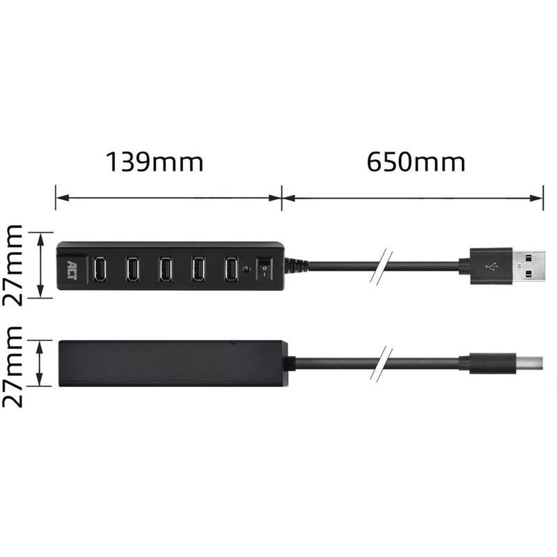 Load image into Gallery viewer, Act usb-hub ac6215 zwart
