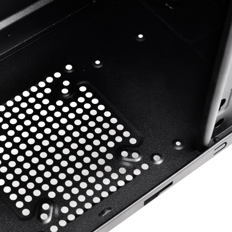 Load image into Gallery viewer, Silverstone sst-ps13b midi tower behuizing (zwart | 2x usb-a)