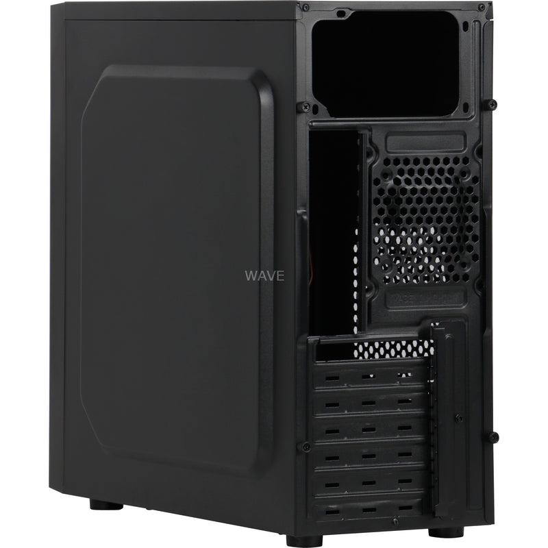 Load image into Gallery viewer, Inter-tech b-42 midi tower behuizing (zwart | 2x usb-a)