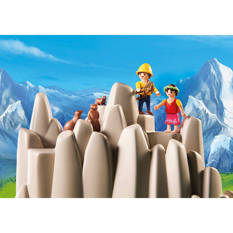 Load image into Gallery viewer, Playmobil heidi - heidi, peter en clara bij het kristalmeer constructiespeelgoed (70254)