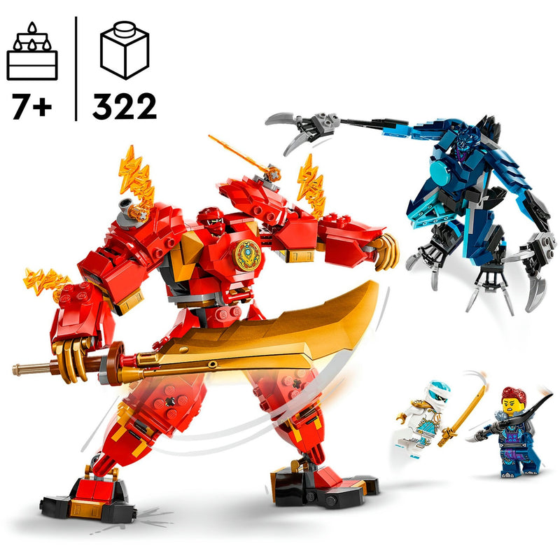 Load image into Gallery viewer, Lego ninjago 71808 kais elementaire vuurmecha