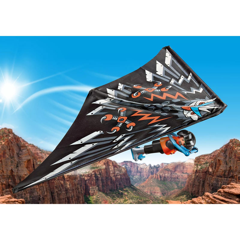 Afbeelding laden in galerijviewer, Playmobil sports action - starterpack deltavlieger constructiespeelgoed (71079)