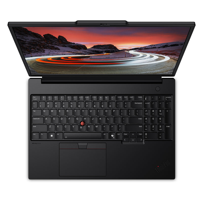 Afbeelding laden in galerijviewer, Lenovo thinkpad p16s gen 4 (21qv000bmh) 16 laptop (zwart | core ultra 7 255h | rtx pro 500 | 32 gb | 512 gb ssd)