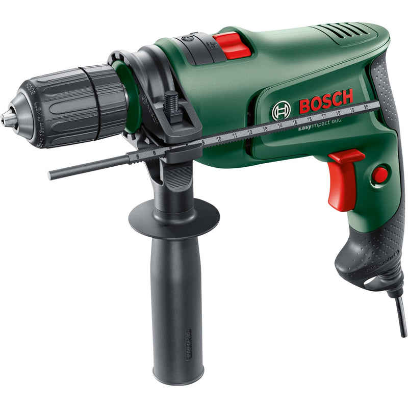 Load image into Gallery viewer, Bosch easyimpact 600 klopboormachine (groen zwart, koffer inbegrepen)