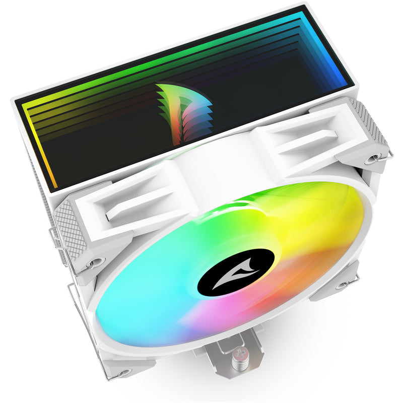 Load image into Gallery viewer, Sharkoon a40 rgb cpu-koeler (wit, 4-pins pwm fan-connector)