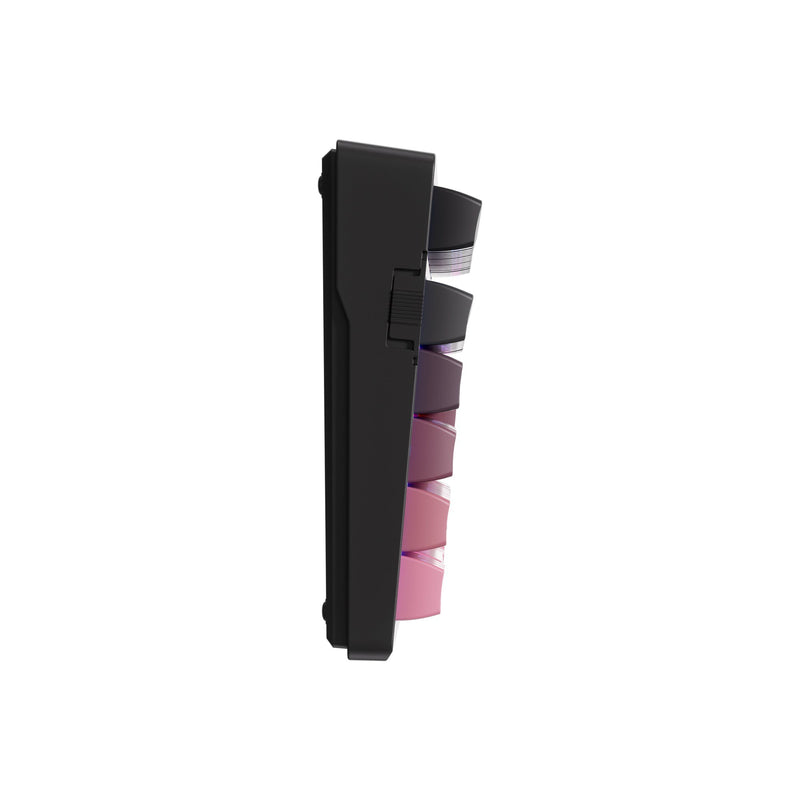 Afbeelding laden in galerijviewer, Mchose g98 pro black pink cabbage tofu v2 wireless tri-mode custom mechanical rgb gaming toetsenbord (zwart, us lay-out (qwerty), ktt cabbage tofu v2, rgb, hot swap, side engraved pbt, draadloos | bluetooth | usb-c)