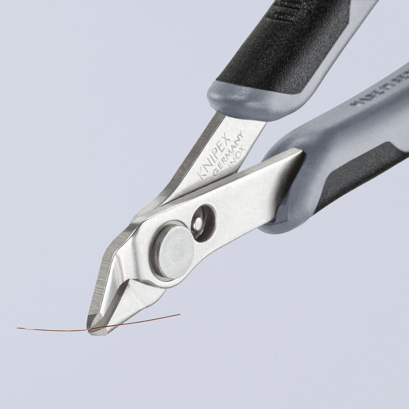 Load image into Gallery viewer, Knipex electronic super knips esd 78 13 125 esd elektronica-tang (grijs)