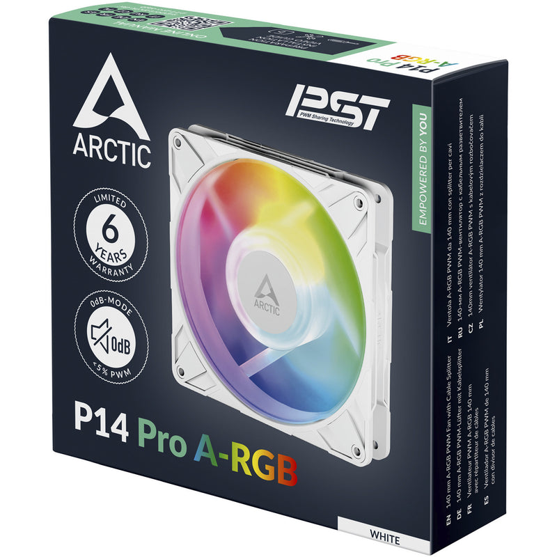 Load image into Gallery viewer, Arctic p14 pro a-rgb case fan (wit, 140 x 140 x 27 mm, pwm)