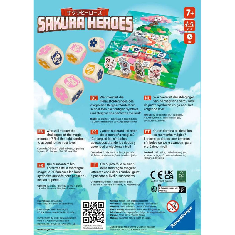 Load image into Gallery viewer, Ravensburger sakura heroes dobbelspel
