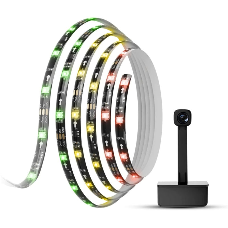 Afbeelding laden in galerijviewer, Govee h6199 dreamview t1 tv achtergrondverlichting sfeerverlichting (5 meter, rgbic, wifi, bluetooth, voor 75 - 85 inch tv's)