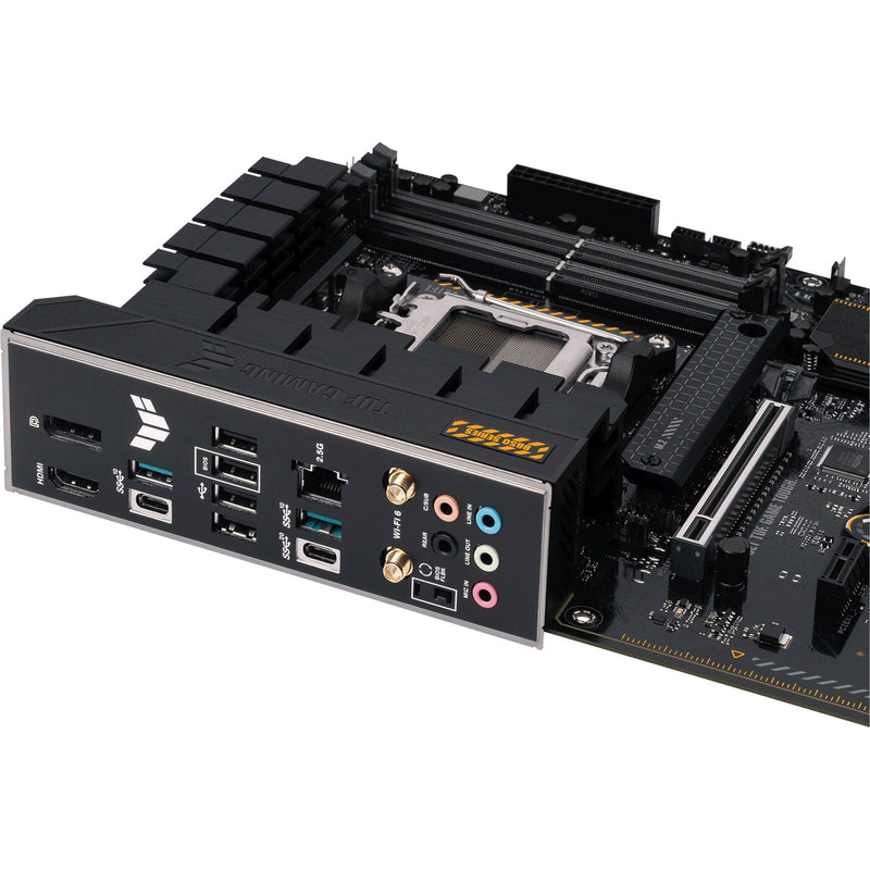 Load image into Gallery viewer, Asus tuf gaming b650-plus wifi socket am5 moederbord (zwart lichtoranje, raid, 2.5gb-lan, wi-fi 6, bt 5.2, sound, atx)
