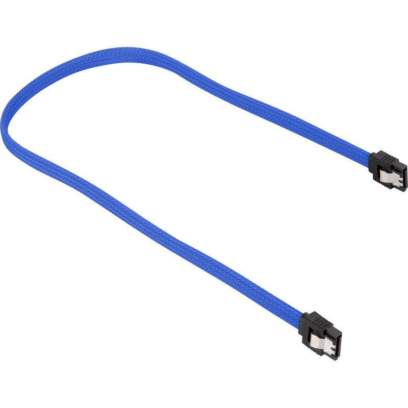 Load image into Gallery viewer, Sharkoon sata iii sleeve kabel (blauw, 0,3 meter)