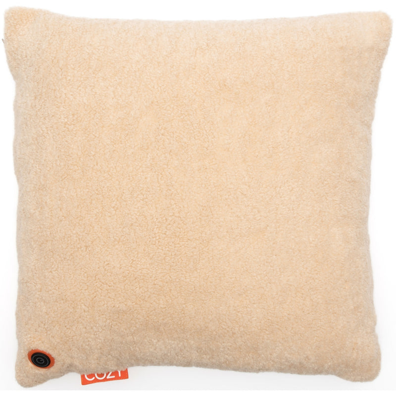 Afbeelding laden in galerijviewer, Cozy una woolly 45 x 45 cm draadloos warmtekussen (lichtbeige, powerbank 5000 mah)