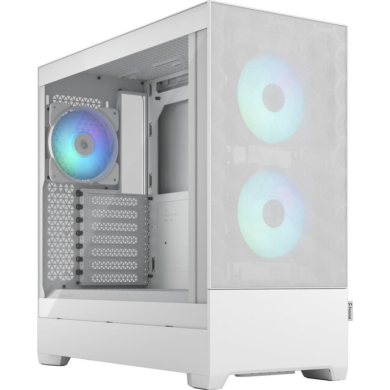 Load image into Gallery viewer, Fractal design pop air rgb midi tower behuizing (wit | 2x usb-a | rgb | tempered glass)