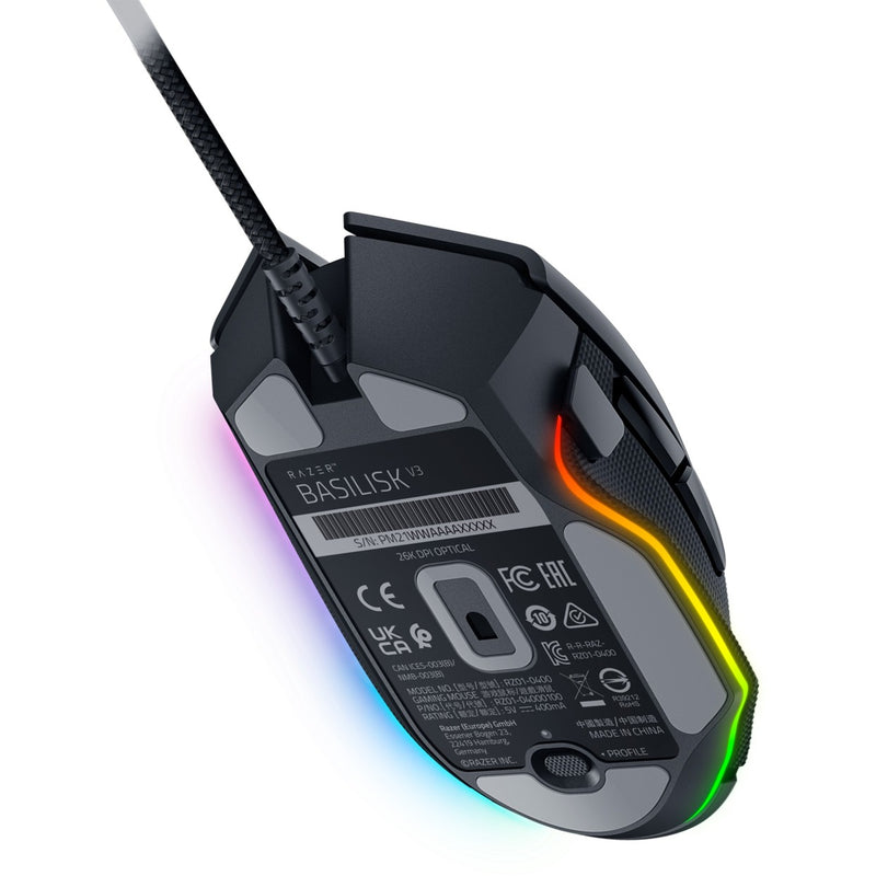 Load image into Gallery viewer, Razer basilisk v3 gaming muis (zwart, 26.000 dpi, rgb leds)
