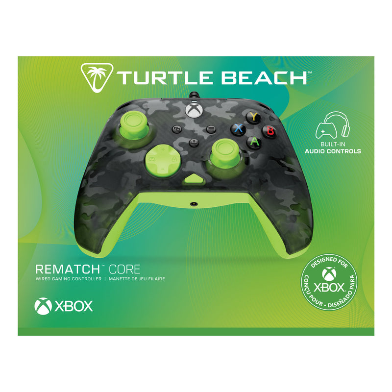 Load image into Gallery viewer, Turtle beach rematch core bedrade controller (zwart geel, xbox serie x|s, xbox one, pc)
