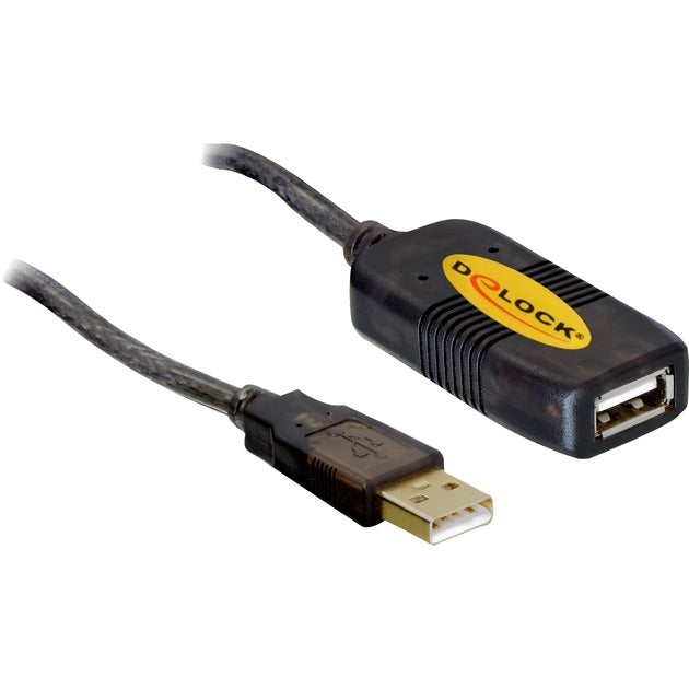 Load image into Gallery viewer, Delock usb 2.0 verlengkabel (zwart, 10 meter)
