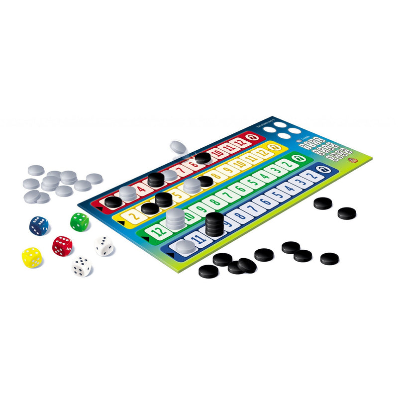 Load image into Gallery viewer, White goblin games qwixx het duel dobbelspel (nederlands, 2 spelers, 15 minuten, vanaf 8 jaar)