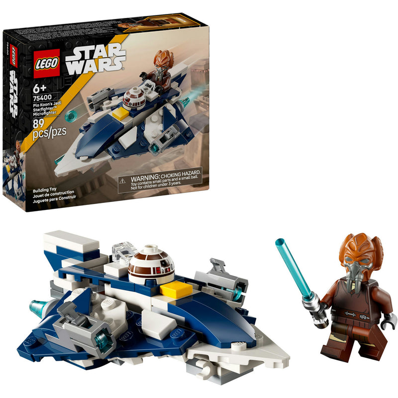 Load image into Gallery viewer, Lego star wars 75400 plo koons jedi starfighter microfighter