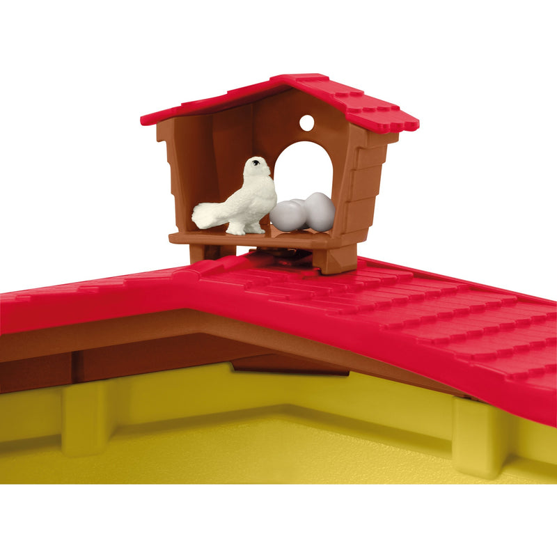 Load image into Gallery viewer, Schleich farm world - grote stal, geel speelfiguur