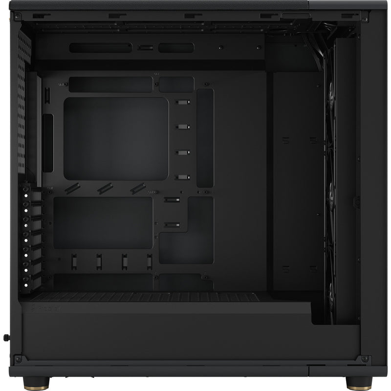 Afbeelding laden in galerijviewer, Fractal design north xl rc charcoal black tg dark midi tower behuizing (zwart houtkleur | 2x usb-a | 1x usb-c | tempered glass)