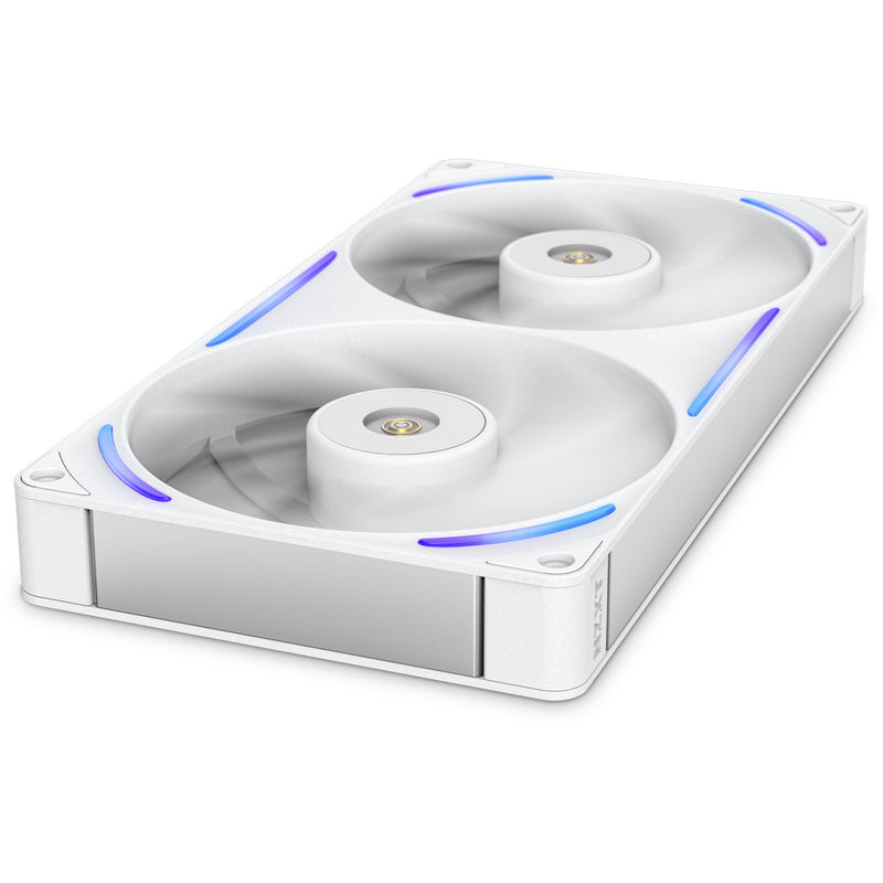Load image into Gallery viewer, Nzxt performance fan f280x rgb case fans (wit, 2 stuks, 280 x 140 x 30 mm, pwm)