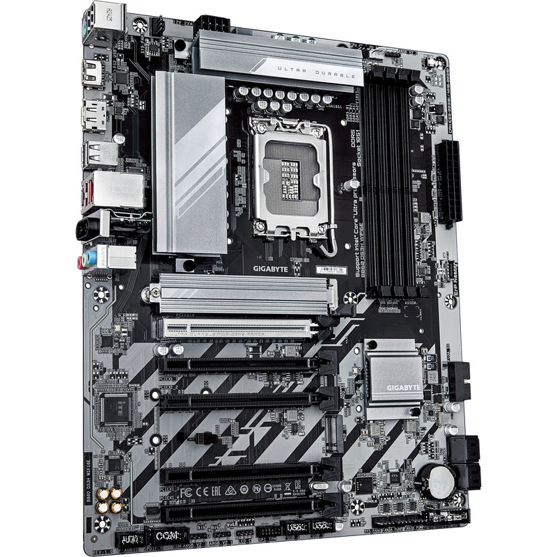 Load image into Gallery viewer, Gigabyte b860 ds3h wifi6e socket 1851 moederbord (zilver zwart, raid, 2.5gb-lan, wi-fi 6e, bt, sound, atx)